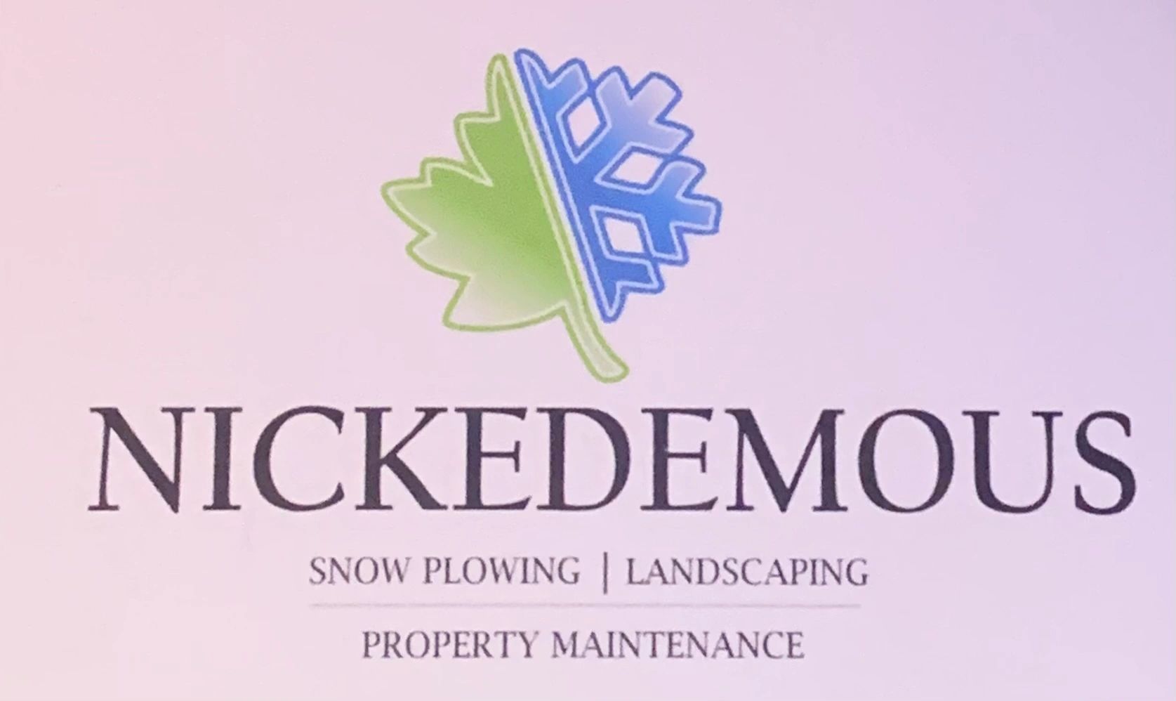 Nickedemous Landscaping & Snowplowing